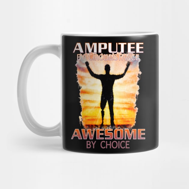 Awesome Amputee (Adult) by Terrible Ampu-Tees